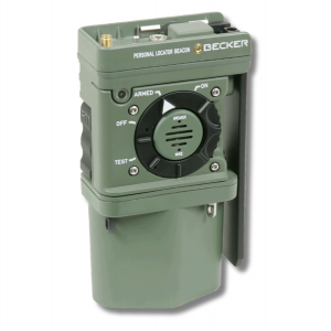 Becker Avionics Personal Locator Beacon MR510 in Militärgrün mit Dreh-Bedienelement